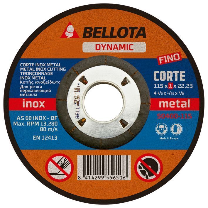 DISCO BELLOTA CORTE HIERRO 50400115 1MM