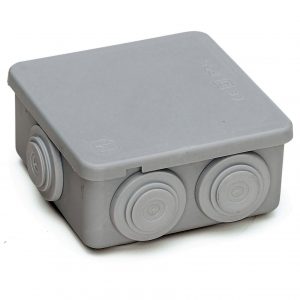CAJA EMPALME ESTANCA  80X80X45 GRIS 3028