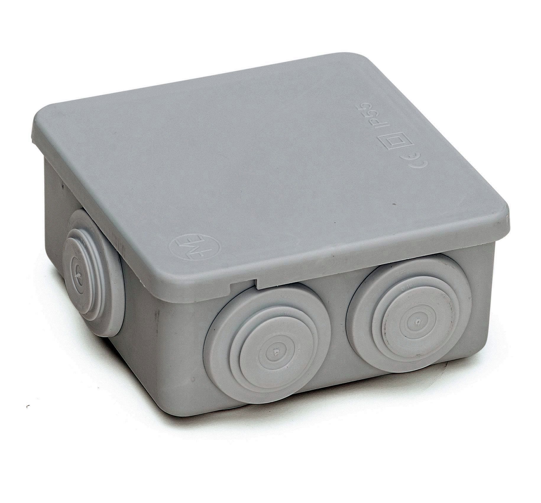 CAJA EMPALME ESTANCA  80X80X45 GRIS 3028
