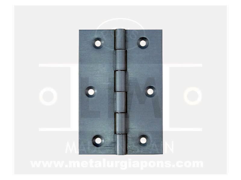 BISAGRA VALENCIANA DOBLE HOJA 110X80MM. (24U)