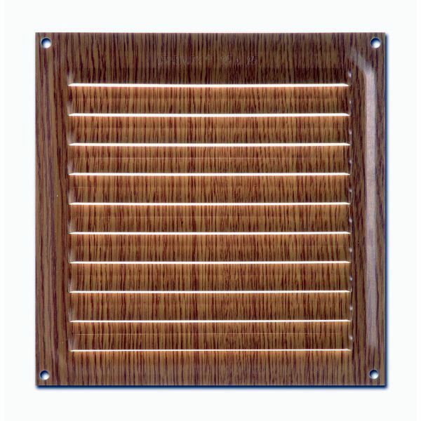 REJILLA GAS B70220Y 15X15 CMS. MADERA CLARA BRINOX