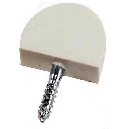SOPORTE VITRINA PLASTICO BLANCO GRANDE (100U)