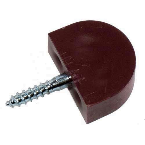 SOPORTE VITRINA PLASTICO MARRON GRANDE (100U)