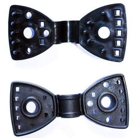 PINZA PLASTICO MALLA SOMBREADORA TRIANGULAR