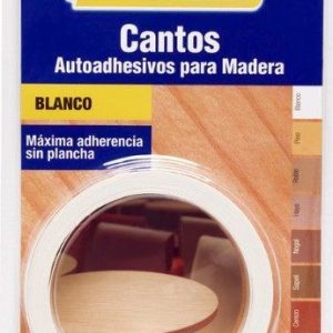 CANTO AUTOADHESIVO CEYS BLANCO ROLLO 5MTS.