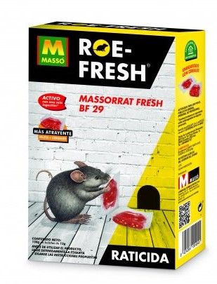 RATICIDA MASSO ROEFRES MASSORRAT FRESH BF 29 C/150 GRS.