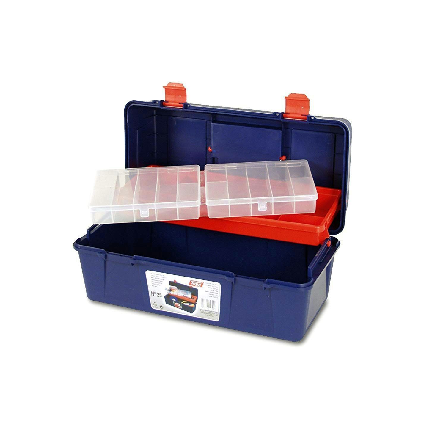 CAJA HERRAMIENTAS PLASTICO TAYG 25 (400X206X188MM)