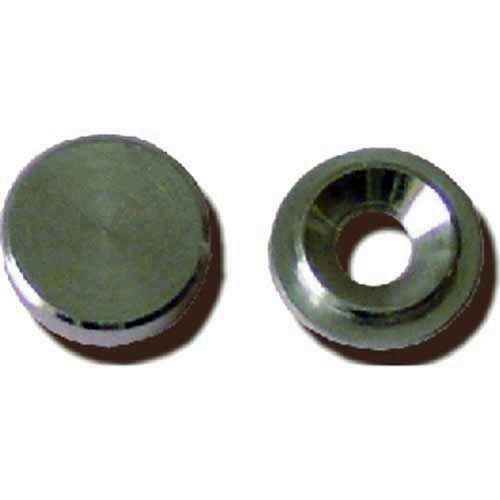 EMBELLECEDOR TORNILLO LISO NIQUELADO 16MM. (100U)
