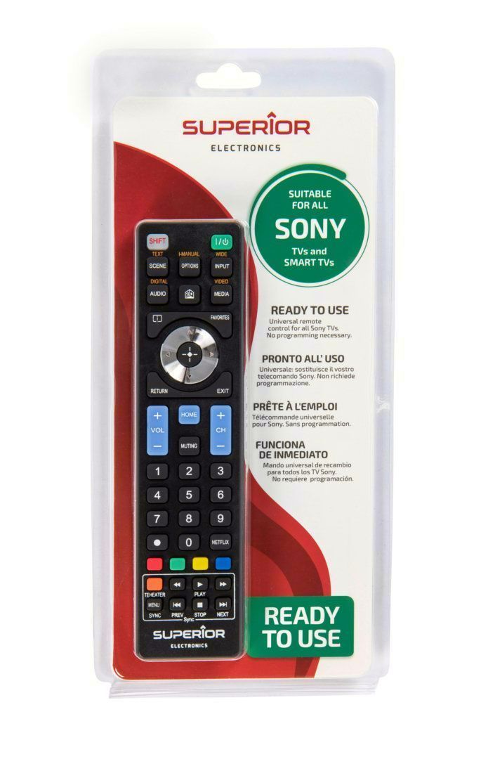 MANDO A DISTANCIA SUPERIOR TV. SONY