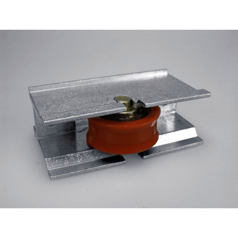 RULETA ALUMINIO CON RODAMIENTO F224 S/800