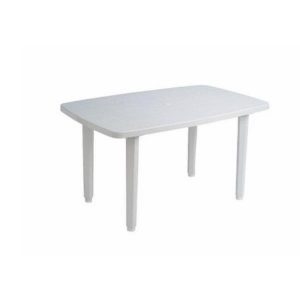 MESA RECTANGULAR SFK 140X90CMS. BLANCA