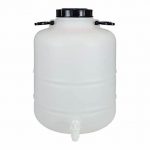 BIDON PLASTICO REDONDO 16 LTS. CON GRIFO